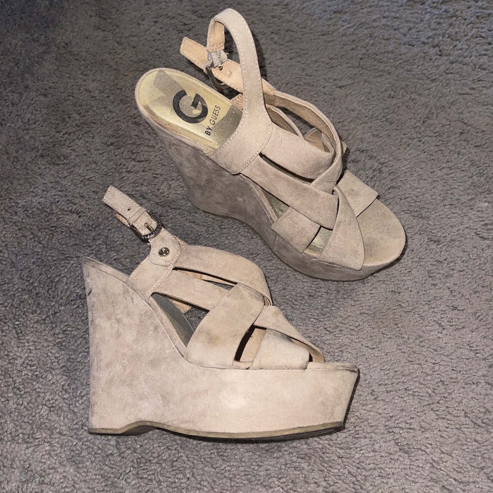 G by Guess wedges
